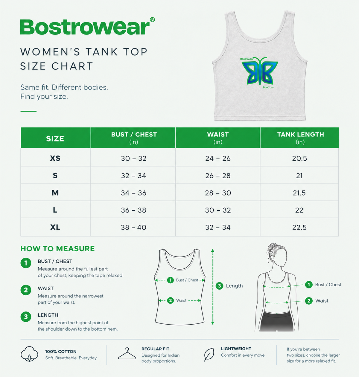 Butterfly | Zoo Core | Tank Top
