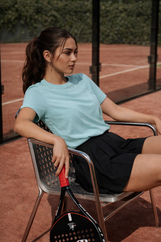Regular Solid T-Shirt | 100% Cotton | Mint Blue | Unisex