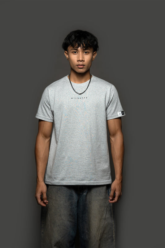 Grey Regular T-Shirt – 180 GSM Pima Cotton | Bostro
