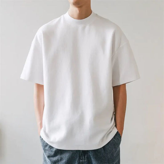 White Oversized T-Shirt – 240 GSM Heavy Cotton | Bostrowear