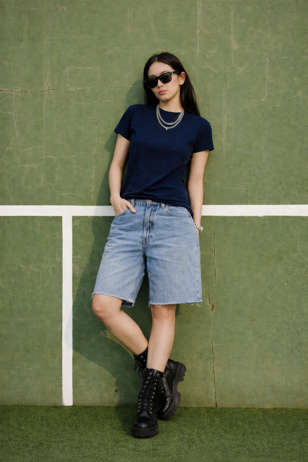 Regular Solid T-Shirt| 100% Cotton | Navy Blue | Unisex