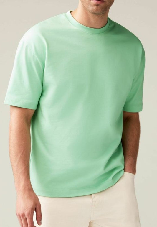 Mint blue unisex regular t-shirt in 180 GSM cotton – soft Y2K vibe
